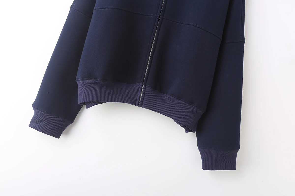 Cotton Zipper Cardigan Sets To Woman 2024 Tracksuit Suits Baggy Pants Sportswear Women Sweater 2 Piece Set Women Outfits