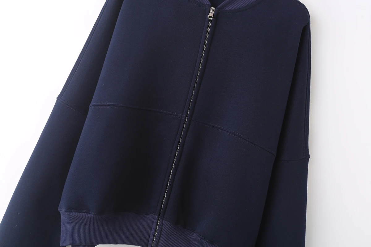 Cotton Zipper Cardigan Sets To Woman 2024 Tracksuit Suits Baggy Pants Sportswear Women Sweater 2 Piece Set Women Outfits