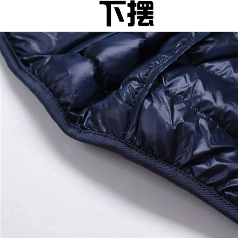 New Women Ultralight Thin Short Quilted Duck Down Jacket Lady Puffer Parkas Overcoat Autumn Winter Female Portable Outwear Coats