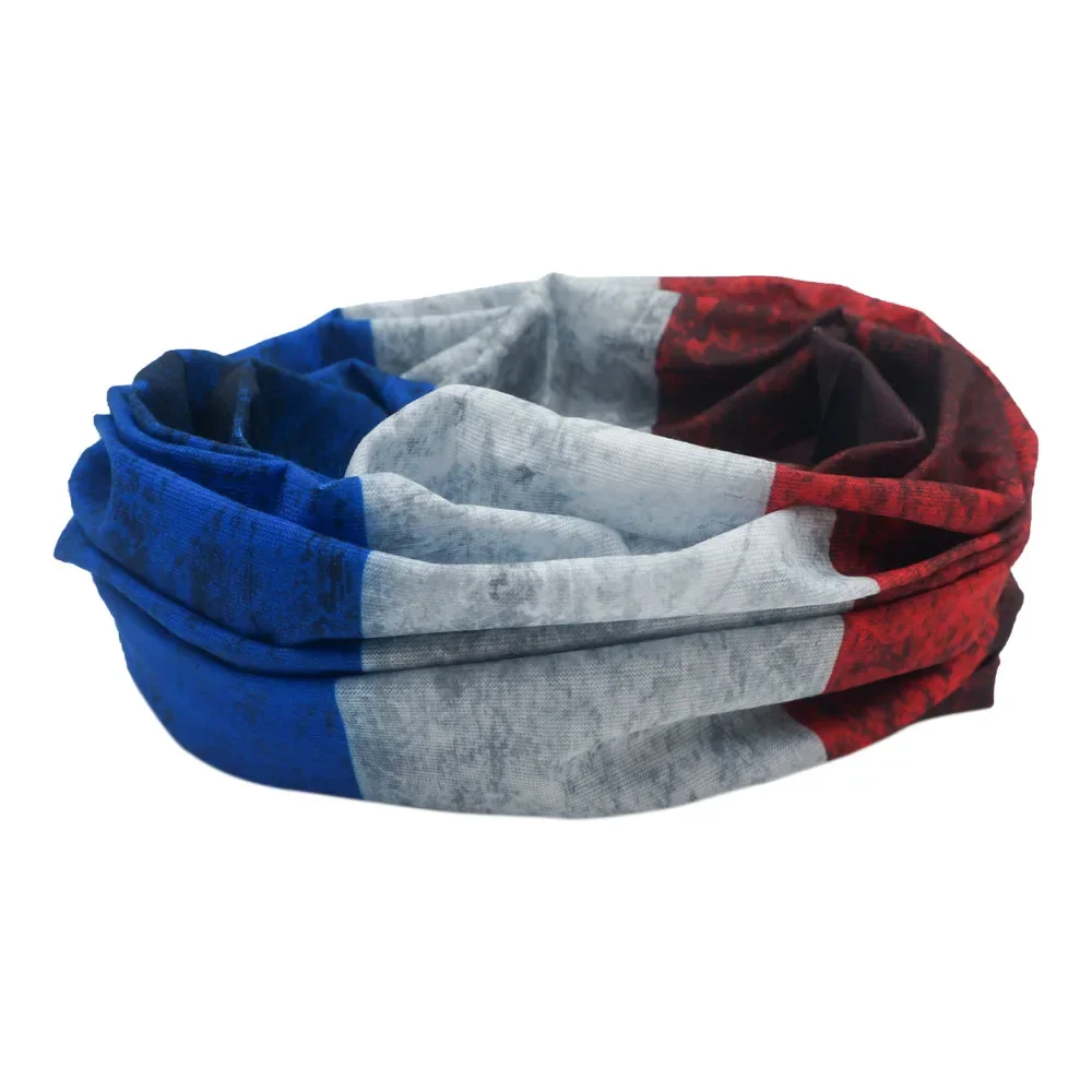 World Football Fans National Flag Bandana Spain Netherlands France Korea Chile Neck Gaiter Seamless Face Mask Men Headwear Scarf