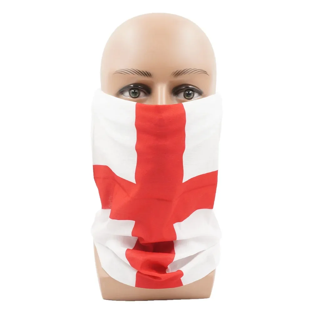 World Football Fans National Flag Bandana Spain Netherlands France Korea Chile Neck Gaiter Seamless Face Mask Men Headwear Scarf