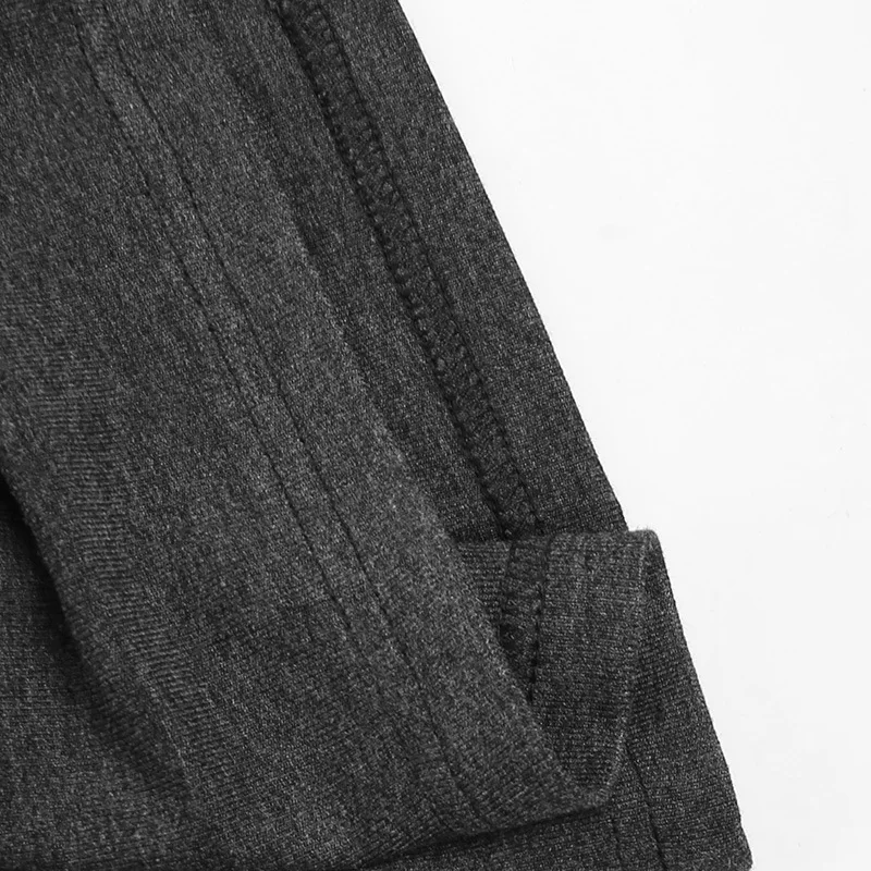 Asymmetrical Knit Long Dresses for Women Winter Fashion Kendall Outfits Gray Black Sexy Long Sleeve Slit Dress