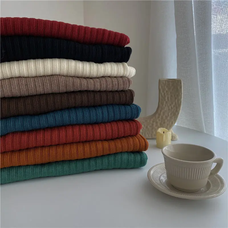 2025 Multicolor Turtleneck Knitted Sweater Women New Long Sleeved Loose Pullover Sweaters Autumn Winter Fashion