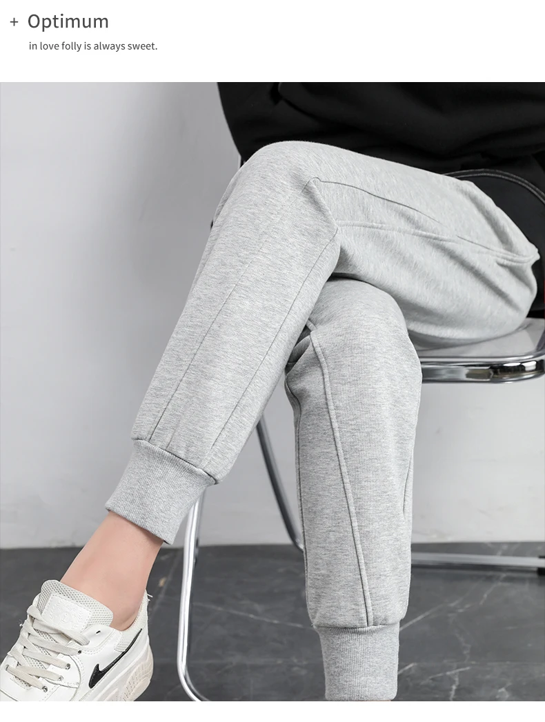 Women's Harem Sports Pants Casual Urban Sweatpants Vintage Joggers Harajuku Korean Fashion Streetwear Female Trouser Suits 2021