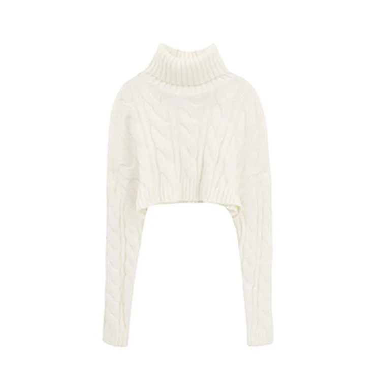 2022 Autumn Winter Women Turtleneck Sweater Loose  Elegant Warm Knitted Pullovers Fashion Solid Tops Knitwear Jumper