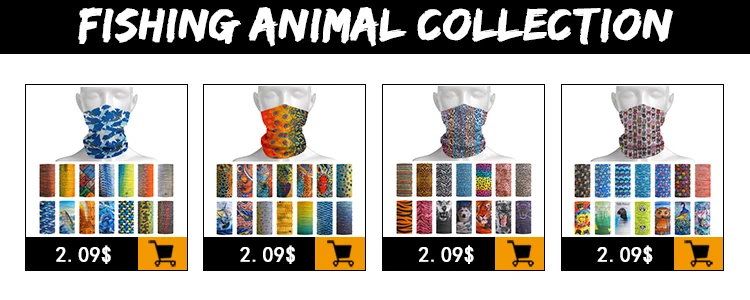 Animal Printed Neck Gaiter Bandana Leopard Pattern Tube Scarf for Women Men Headband for Cycling Hunting Hiking Camping Biking