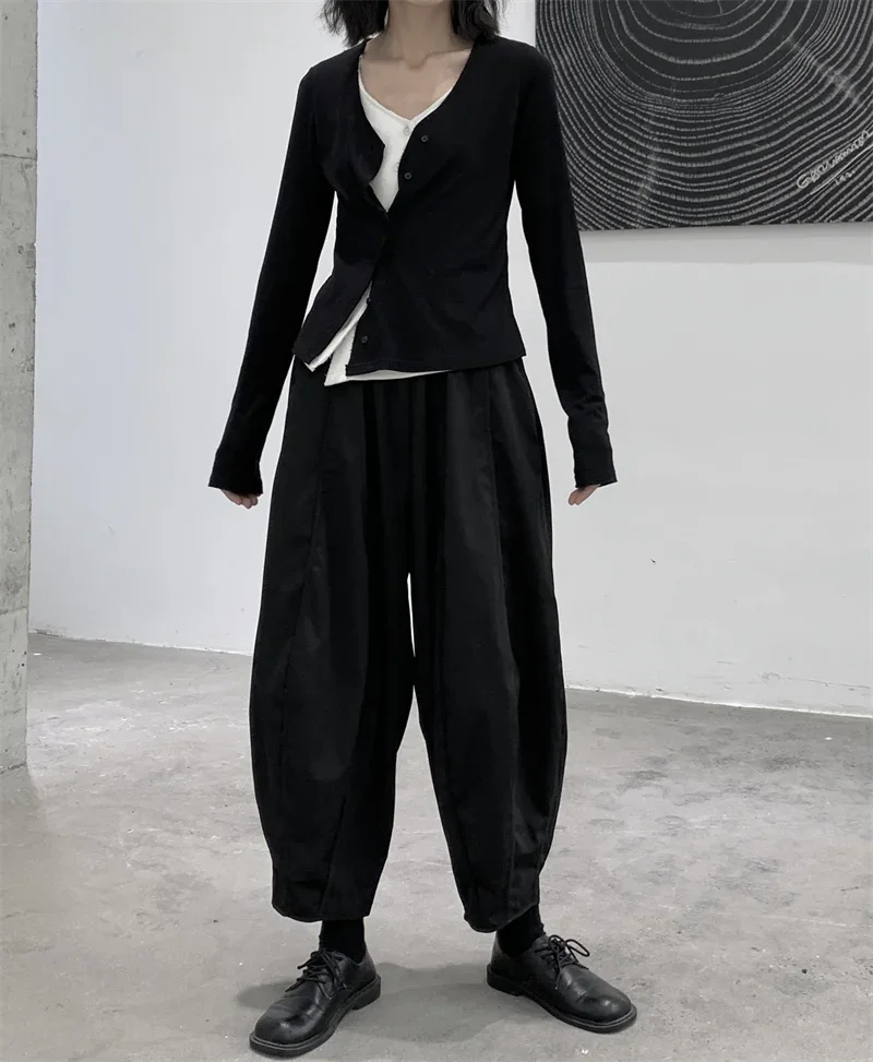 UMI MAO Yamamoto Dark Casual Pants Loose Female Pants Autumn Winter New Men Women Trouser Femme Y2k Fashion