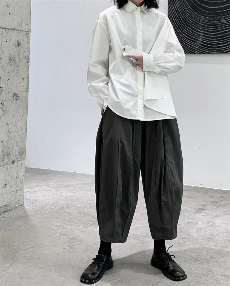 UMI MAO Yamamoto Dark Casual Pants Loose Female Pants Autumn Winter New Men Women Trouser Femme Y2k Fashion
