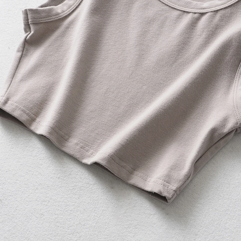 2024 Summer Vintage White Crop Tops Women Biker Black Punk Sexy Tank Top Korean Streetwear Cropped Sleeveless Top Feminino