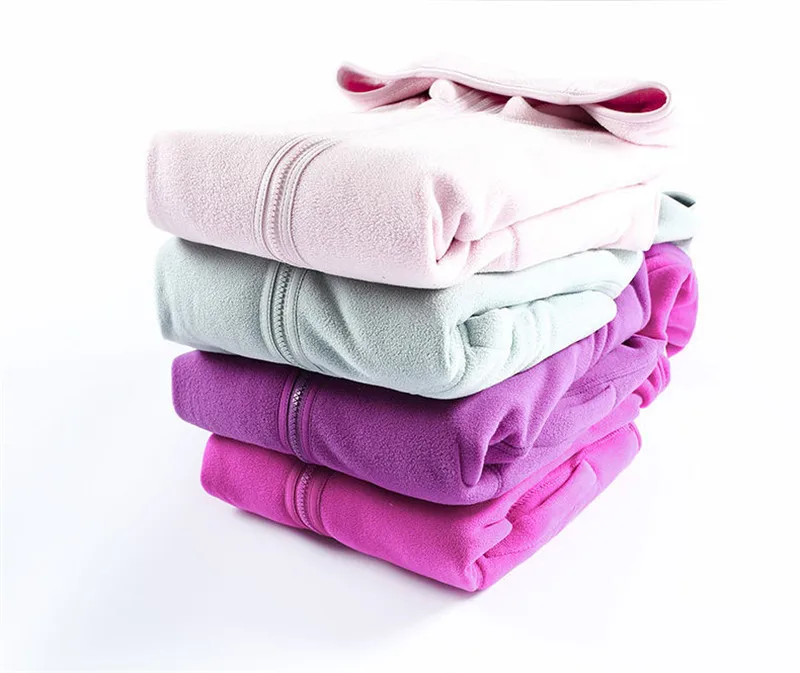 Women Hoodie Winter Coral Fleece Outdoor Jacket Women Add Velvet Thickened Warm Double-sided Cardigan Jacket Female Hoody W2407