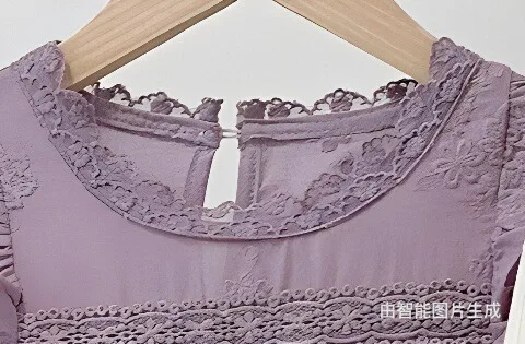 Vintage Floral Embroidery Short Sleeve Dress Women Japanese Mori Girl Spring Sweet O-Neck Cotton Linen Dress vestidos para mujer