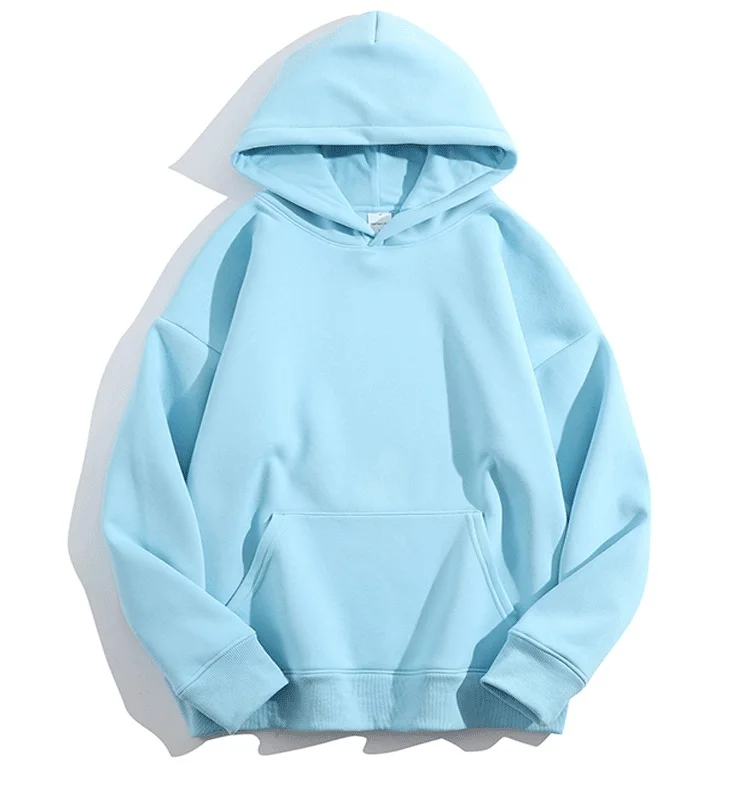 Streamgirl Fleece Oversize Hoodies Women Winter Warm Sweatshirt Pink Thick Velvet Pullovers Loose Women Hooded Sweatshirt Coats