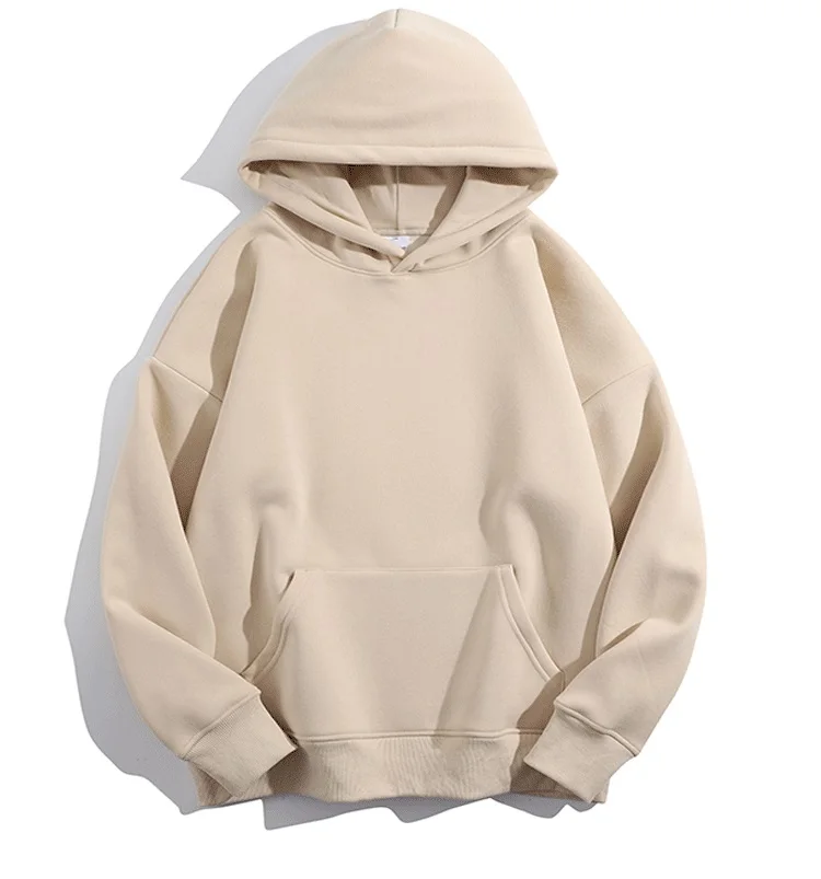 Streamgirl Fleece Oversize Hoodies Women Winter Warm Sweatshirt Pink Thick Velvet Pullovers Loose Women Hooded Sweatshirt Coats