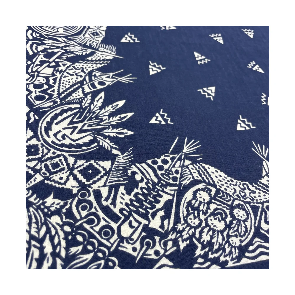 Navy Blue High Quality Hip Hop Cotton Square Scarf Men Sailboat Nautical Bandana Scarf Headband Paisley Gifts For Boys/Girls