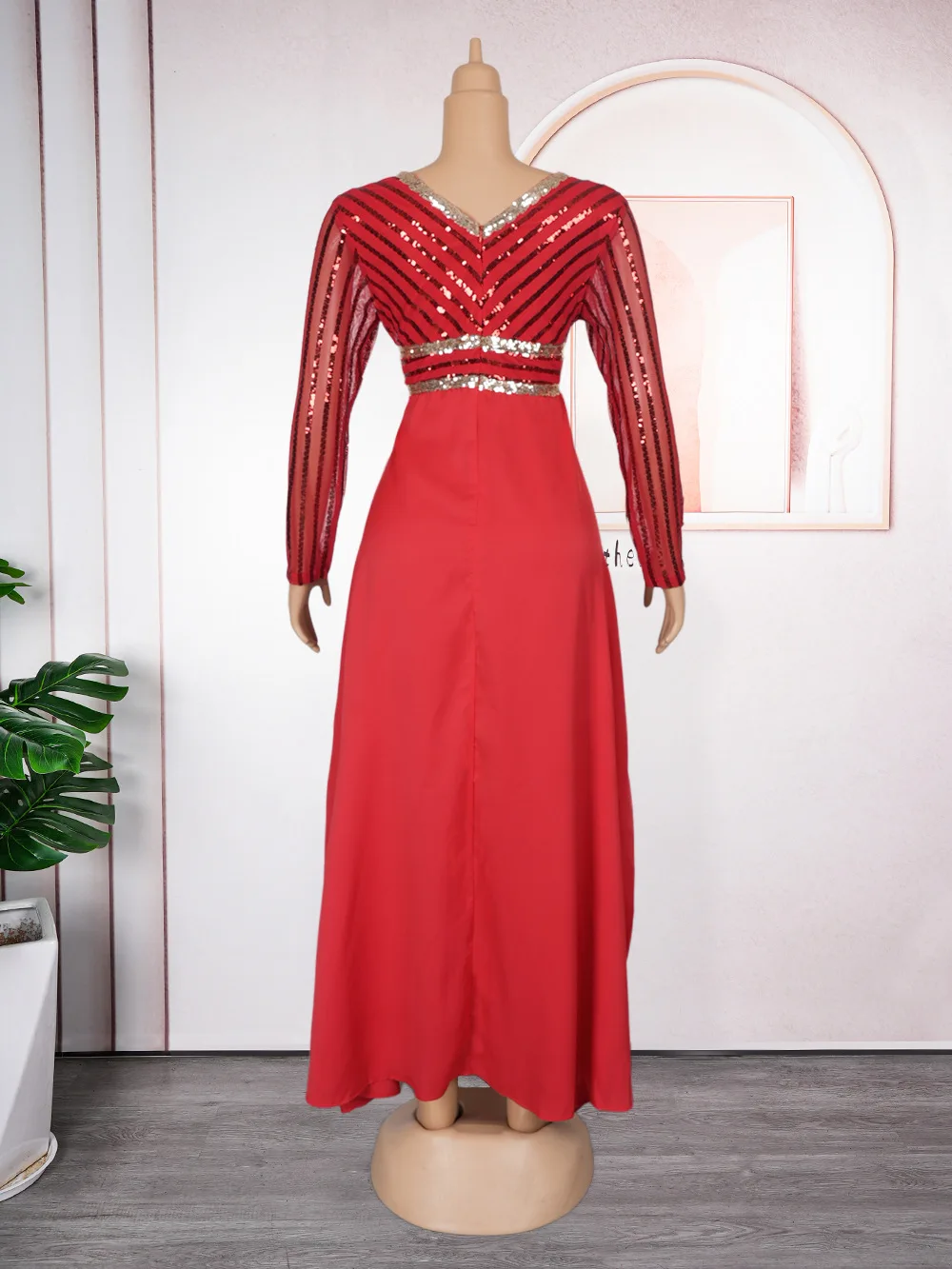 Plus Size Elegant African Dresses For Women Muslim Fashion Boubou Dashiki Ankara Outfit Evening Gown Abayas Kaftan Scarf Robe