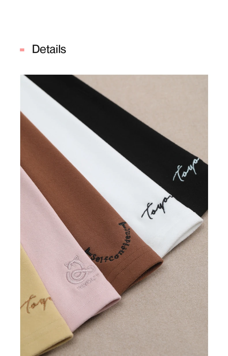 Toyouth Women Tees 2024 Winter Long Sleeve Half High Collar Slim Fit T-shirt Self Heating Warm Versatile Multicolour Tops