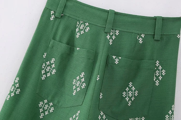 Vintage Women Loose Boho Linen Pants 2023 Summer Fashion Ladies Vocation Soft Embroidery Trousers Female Casual Bottoms Chic
