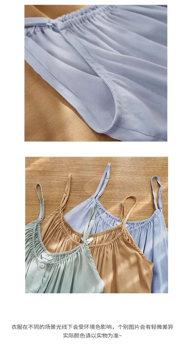 Soft Viscose Tops For Women 2024 Sexy Sleeveless Button Up Streewear Summer Top Women's Clothing Camis