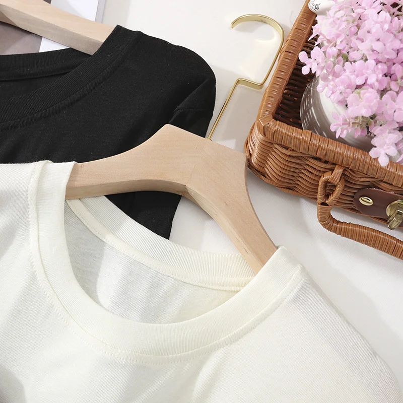 Soft Mulberry Silk Long Sleeve Women T-shirt Autumn Skin Friendly Comfortable Keep Warm Slim Cotton Bottomed Shirt Basic Tops