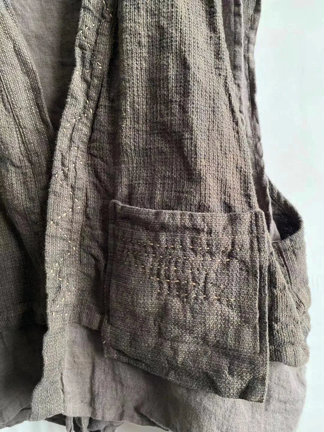 Cotton Linen Vests Spring Designal Tanks Tops Women Vintage Sleeveless Blouse Casual Irregular Lace up Fake Two Stitched Blusas