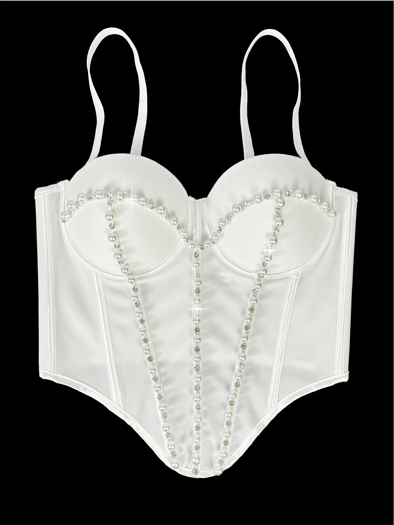 Sexy leopard print rhinestone corset crop top women summer club party tops woman street wear white mesh cropped halter tank top
