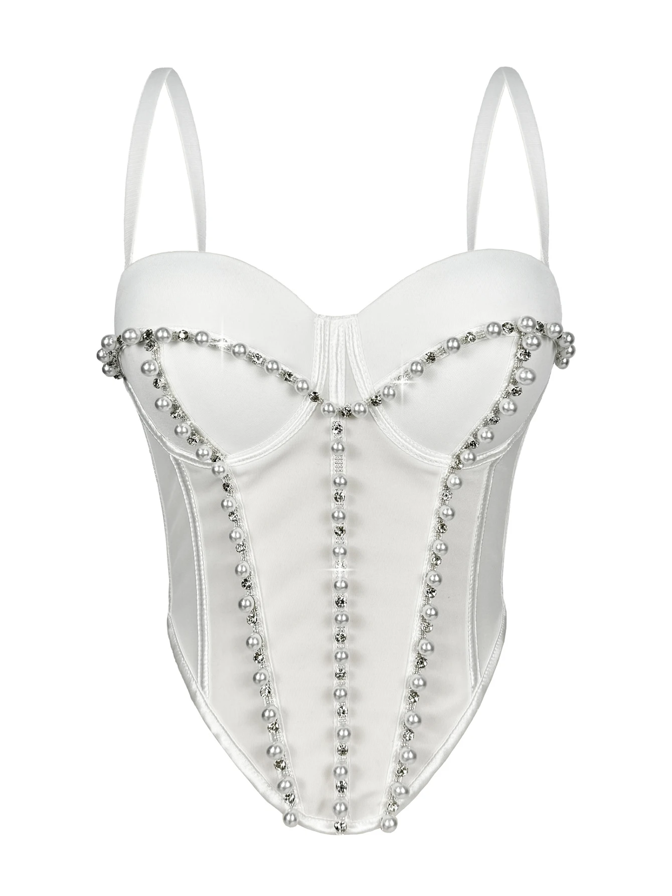 Sexy leopard print rhinestone corset crop top women summer club party tops woman street wear white mesh cropped halter tank top