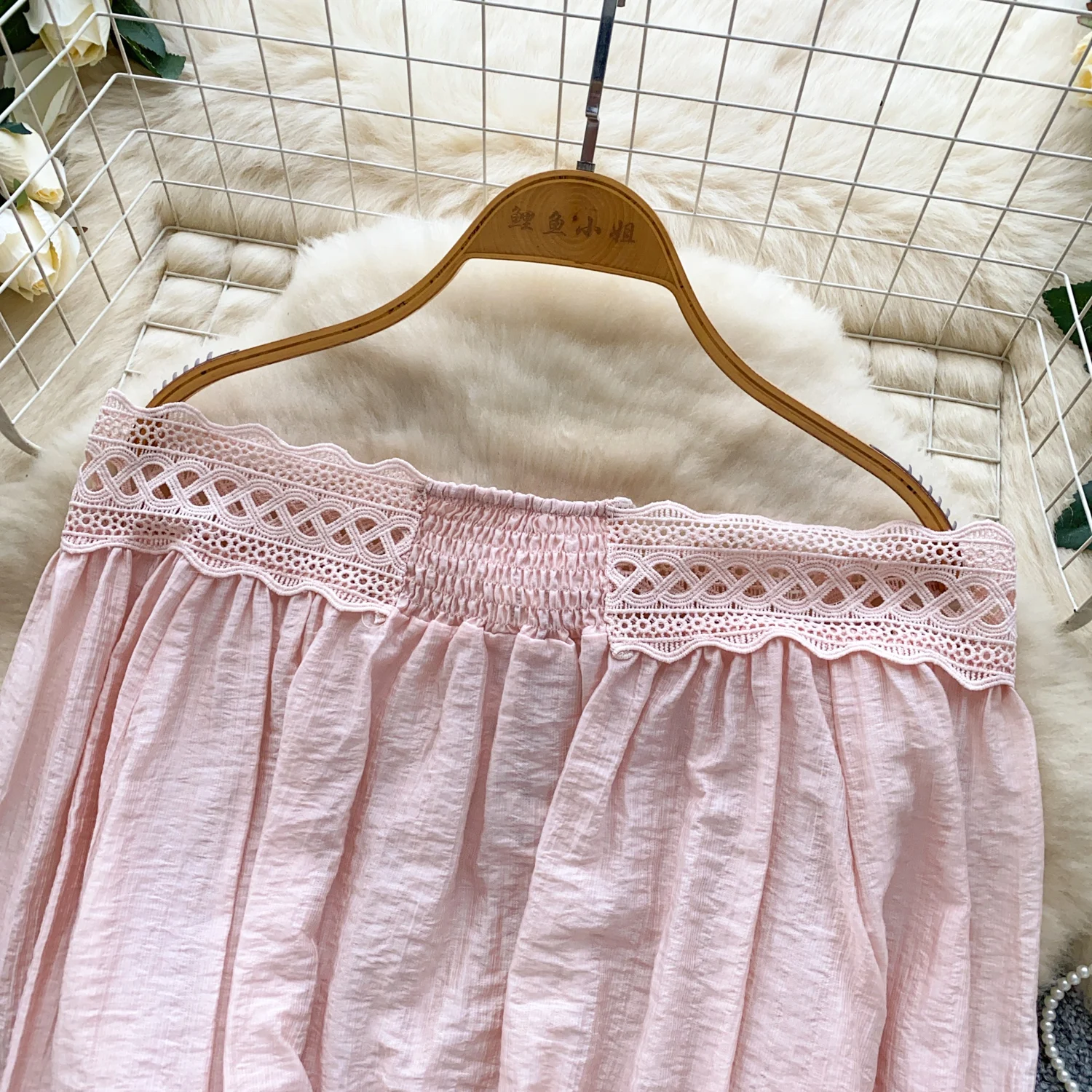 Vintage Blouse lace lace-up long sleeve Elegant Fashion Women hotsweet Shirt women clothing