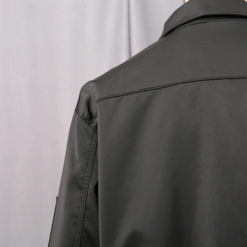 High Street Autumn New Comfortable Casual Style Jacket Women's Stand Up Collar Splicing Design, High-end Short Jacket