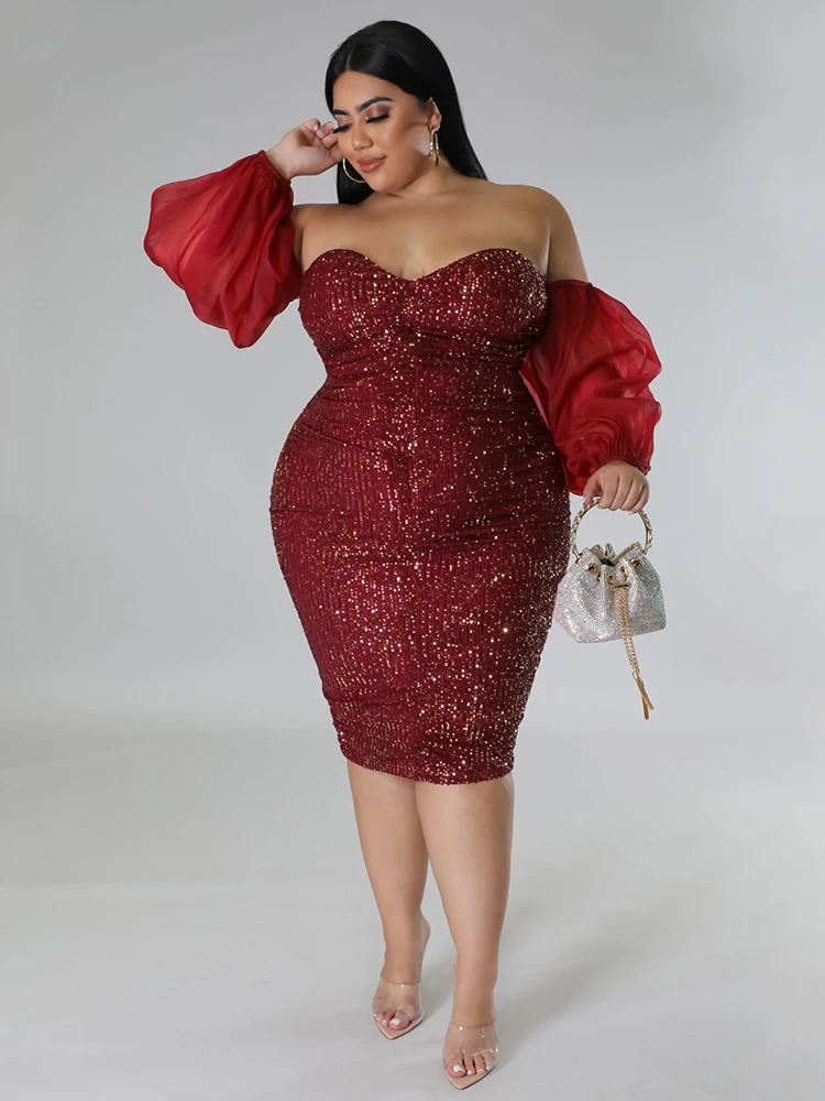 Luxury Wedding Dress Birthday Women Christmas Dress Strapless Off Shoulder Sexy Plus Size Evening Dresses Wholesale Dropshipping