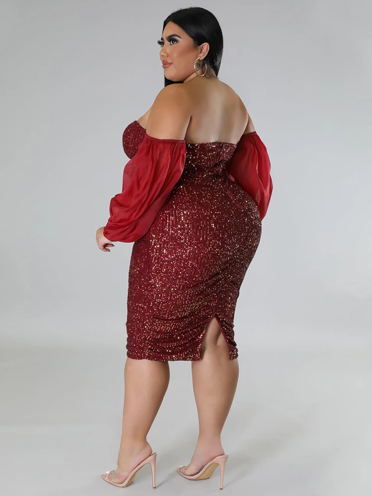 Luxury Wedding Dress Birthday Women Christmas Dress Strapless Off Shoulder Sexy Plus Size Evening Dresses Wholesale Dropshipping