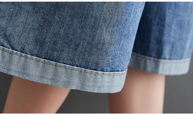 Spring Summer Jean Short Jumpsuits Women Casual Streetwear Loose Wide Leg Shorts Denim Overalls Straps Rompers Cargo Baggy Pants
