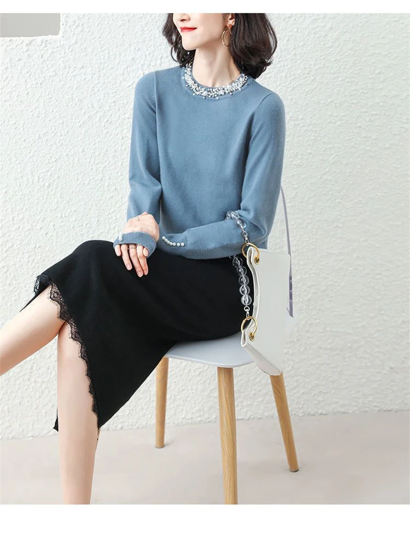 Autumn Winter Knitted O Neck Women Sweaters Casual Long Sleeve Pullover Soft Warm Sweater Femme Fashion Basic Solid Jersey Tops