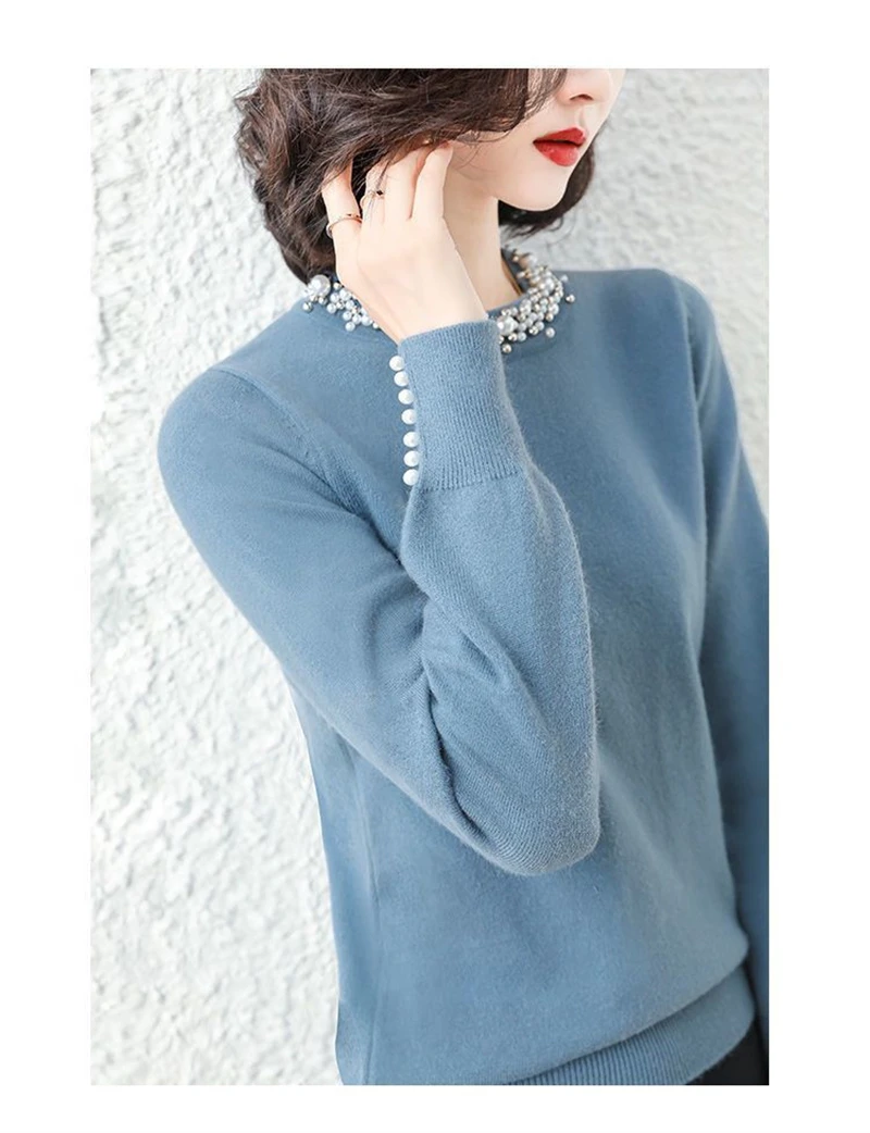 Autumn Winter Knitted O Neck Women Sweaters Casual Long Sleeve Pullover Soft Warm Sweater Femme Fashion Basic Solid Jersey Tops