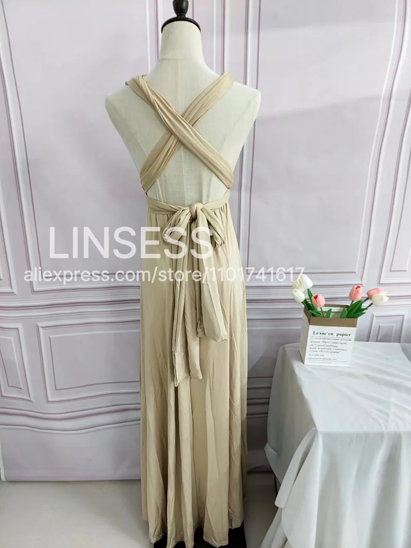 Multiway Maxi Dress Bridesmaid Dress Infinity Cocktail Dress Floor Length Bridesmaid Dress Maxi Dress for Bridesmaid Gifts