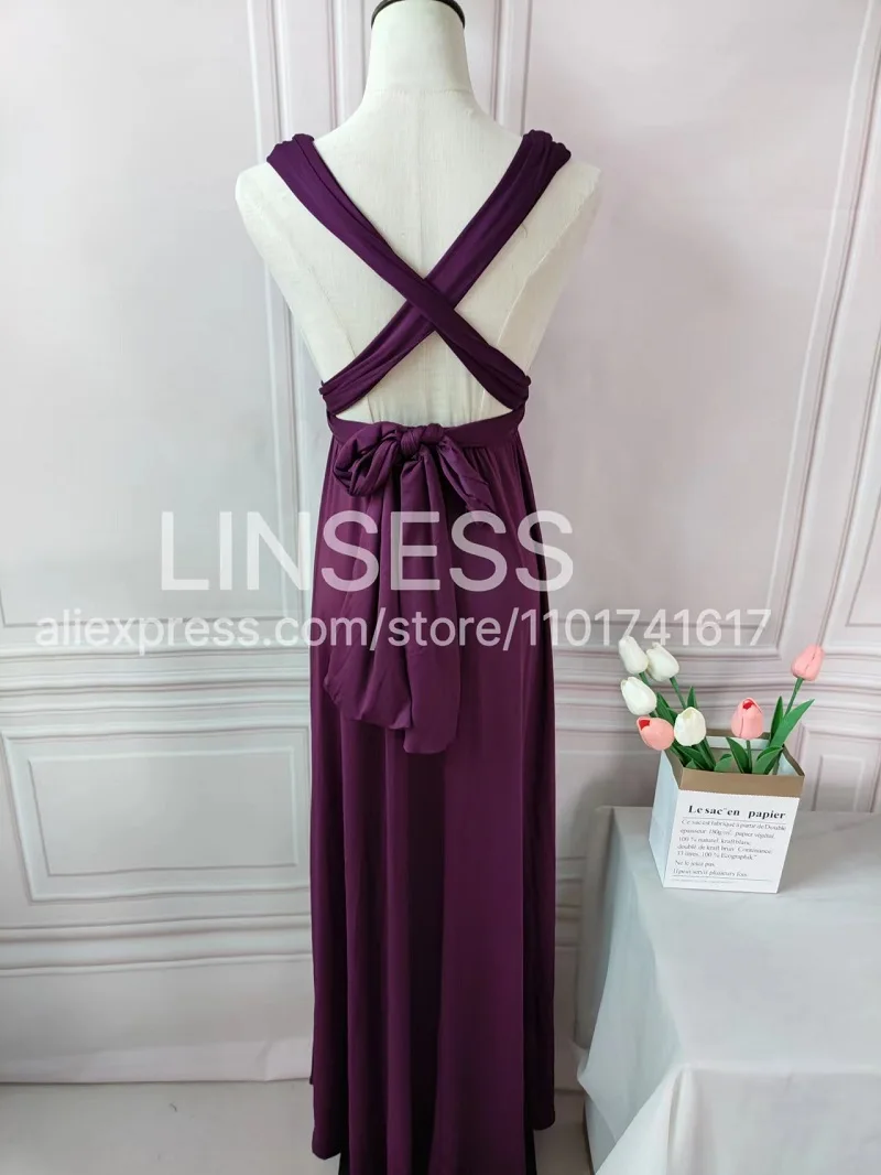 Multiway Maxi Dress Bridesmaid Dress Infinity Cocktail Dress Floor Length Bridesmaid Dress Maxi Dress for Bridesmaid Gifts