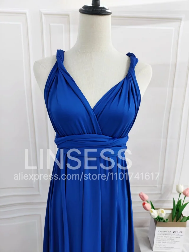 Multiway Maxi Dress Bridesmaid Dress Infinity Cocktail Dress Floor Length Bridesmaid Dress Maxi Dress for Bridesmaid Gifts
