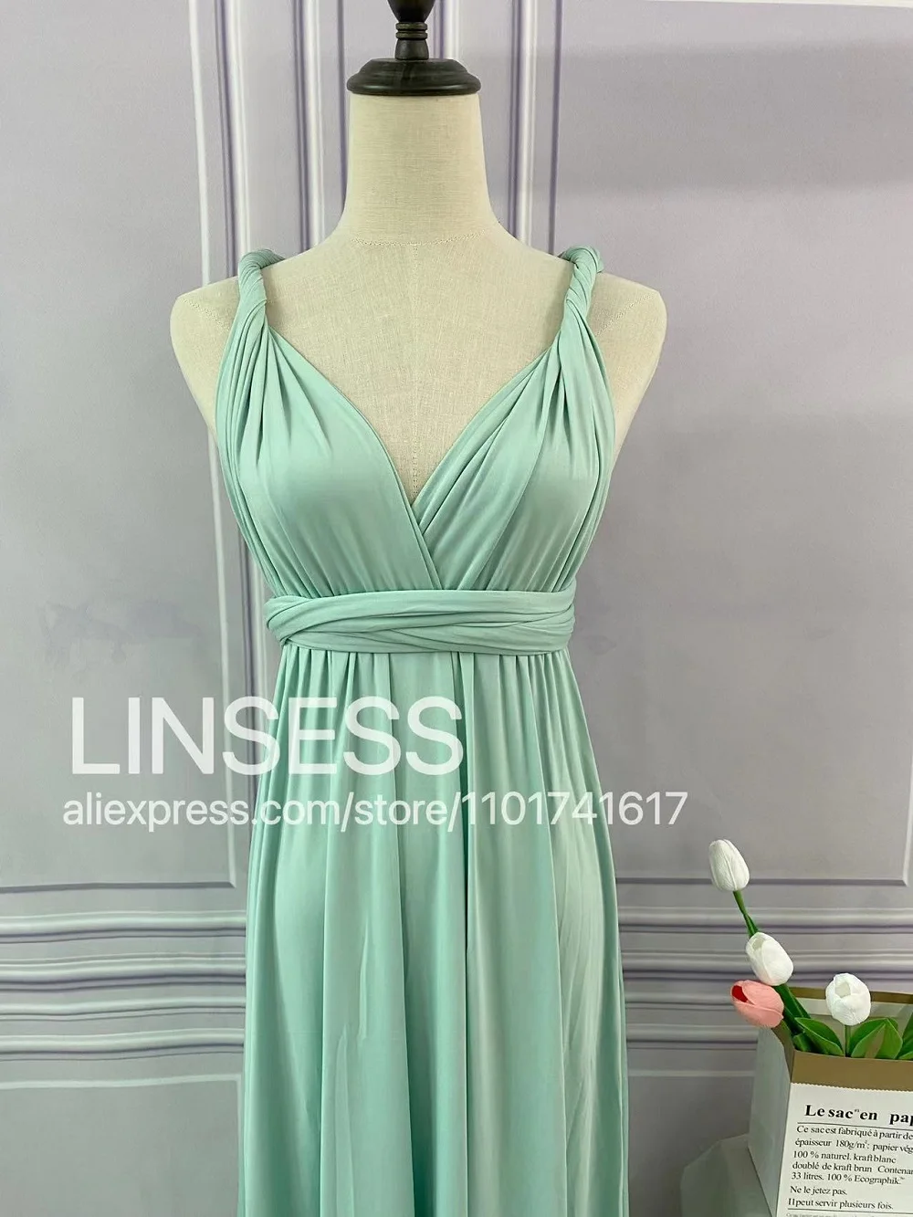 Multiway Maxi Dress Bridesmaid Dress Infinity Cocktail Dress Floor Length Bridesmaid Dress Maxi Dress for Bridesmaid Gifts