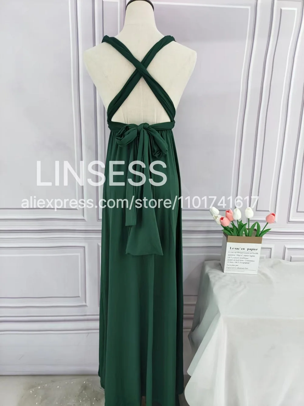 Multiway Maxi Dress Bridesmaid Dress Infinity Cocktail Dress Floor Length Bridesmaid Dress Maxi Dress for Bridesmaid Gifts