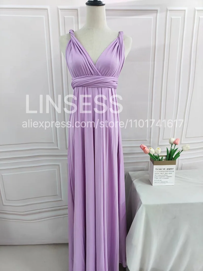 Multiway Maxi Dress Bridesmaid Dress Infinity Cocktail Dress Floor Length Bridesmaid Dress Maxi Dress for Bridesmaid Gifts