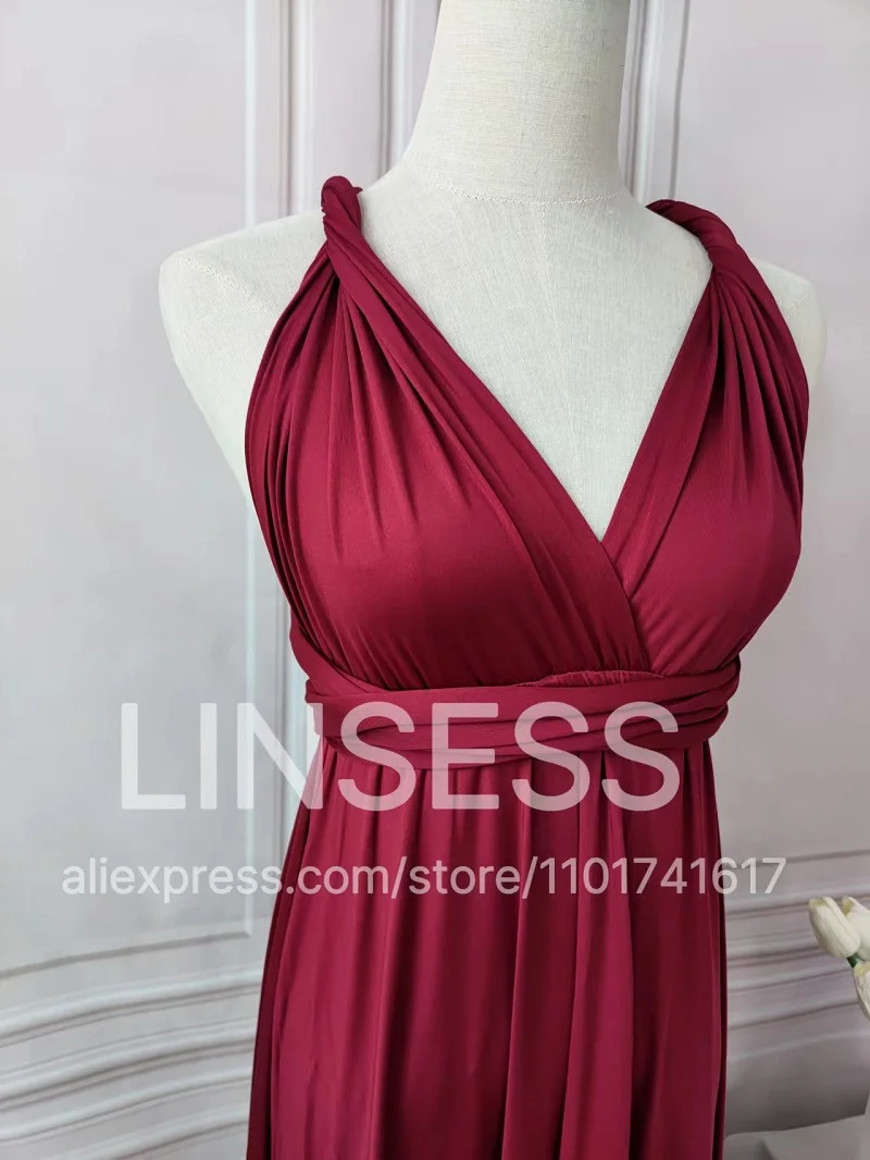 Multiway Maxi Dress Bridesmaid Dress Infinity Cocktail Dress Floor Length Bridesmaid Dress Maxi Dress for Bridesmaid Gifts