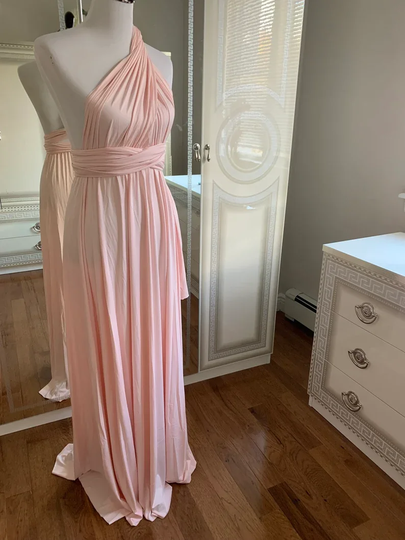 Multiway Maxi Dress Bridesmaid Dress Infinity Cocktail Dress Floor Length Bridesmaid Dress Maxi Dress for Bridesmaid Gifts