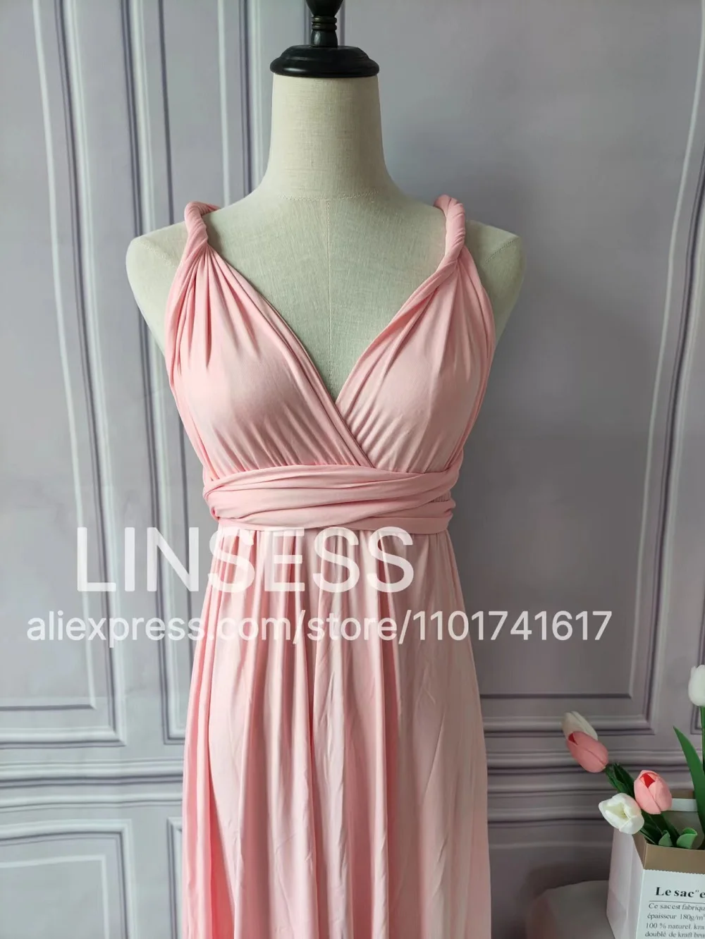 Multiway Maxi Dress Bridesmaid Dress Infinity Cocktail Dress Floor Length Bridesmaid Dress Maxi Dress for Bridesmaid Gifts