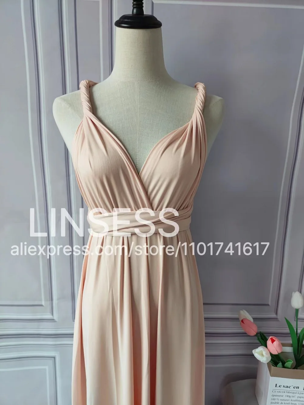 Multiway Maxi Dress Bridesmaid Dress Infinity Cocktail Dress Floor Length Bridesmaid Dress Maxi Dress for Bridesmaid Gifts