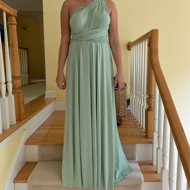 Multiway Maxi Dress Bridesmaid Dress Infinity Cocktail Dress Floor Length Bridesmaid Dress Maxi Dress for Bridesmaid Gifts