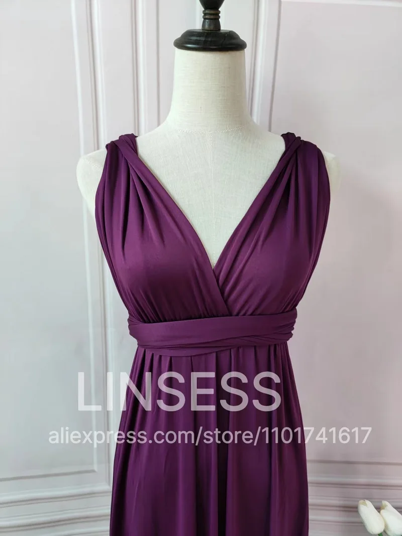 Multiway Maxi Dress Bridesmaid Dress Infinity Cocktail Dress Floor Length Bridesmaid Dress Maxi Dress for Bridesmaid Gifts