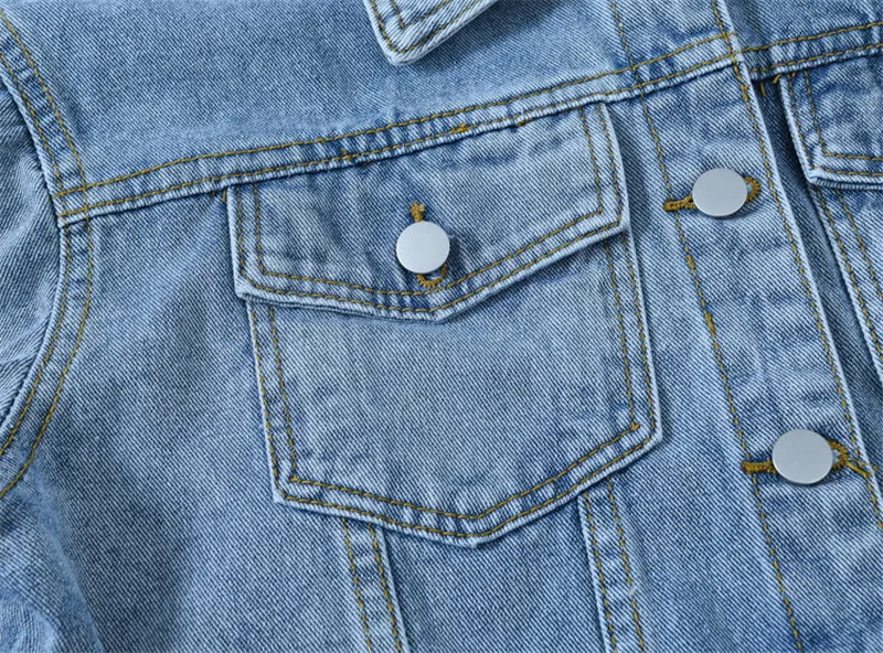 Jeans Jacket Women NEW Spring Coat Vintage Loose Denim Jacket Outerwear Autumn Chic Ladies Jackets S-5XL