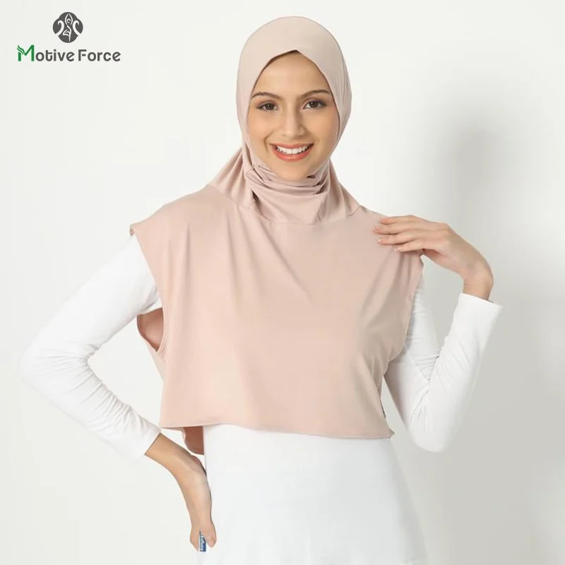 Muslim Sport Modal Hijab Abaya Hijabs For Woman Abayas Women Jersey Islamic Head Scarf Turbans Silk Turban Instant Wrap Shawl