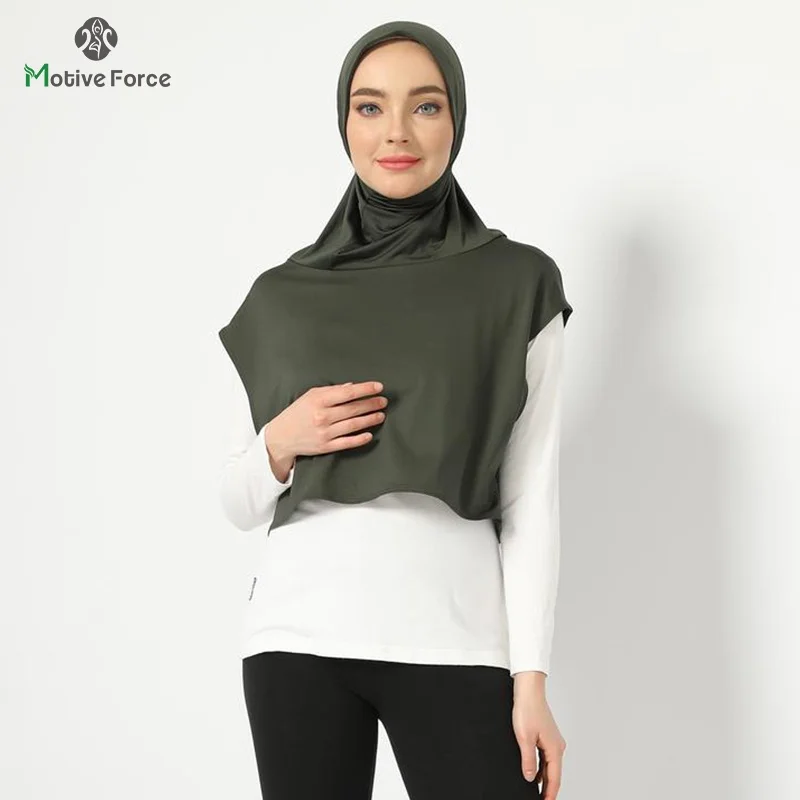 Muslim Sport Modal Hijab Abaya Hijabs For Woman Abayas Women Jersey Islamic Head Scarf Turbans Silk Turban Instant Wrap Shawl
