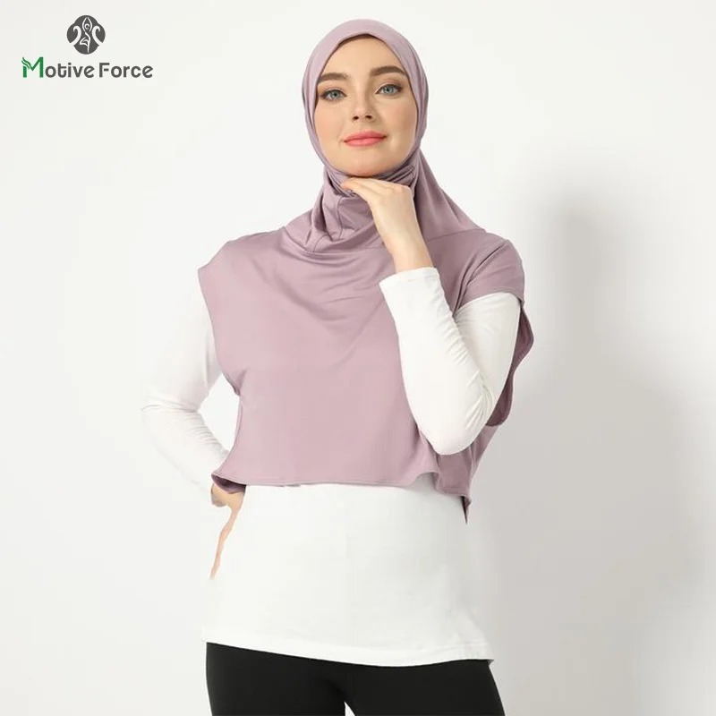 Muslim Sport Modal Hijab Abaya Hijabs For Woman Abayas Women Jersey Islamic Head Scarf Turbans Silk Turban Instant Wrap Shawl