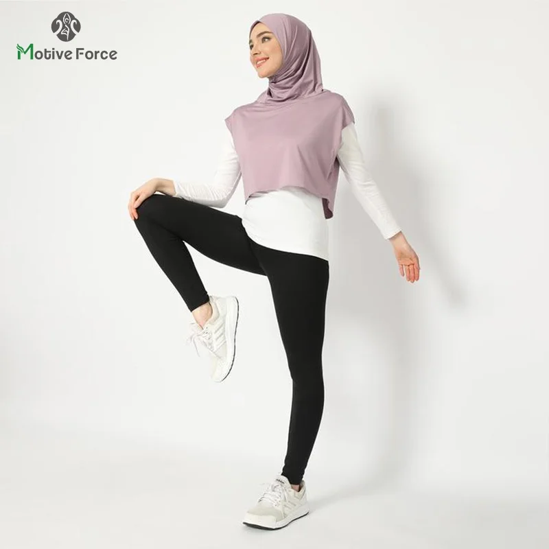 Muslim Sport Modal Hijab Abaya Hijabs For Woman Abayas Women Jersey Islamic Head Scarf Turbans Silk Turban Instant Wrap Shawl